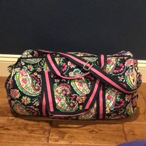 Vera Bradley Petal Paisley Iconic Duffel